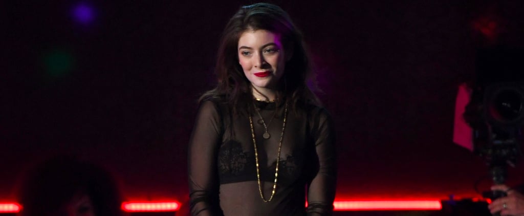 Lorde Performing at the 2017 Billboard Music Awards