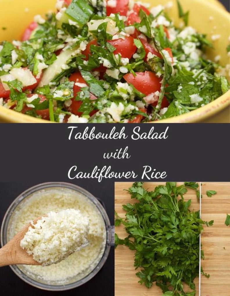 Keto Tabbouleh Salad With Cauliflower Rice