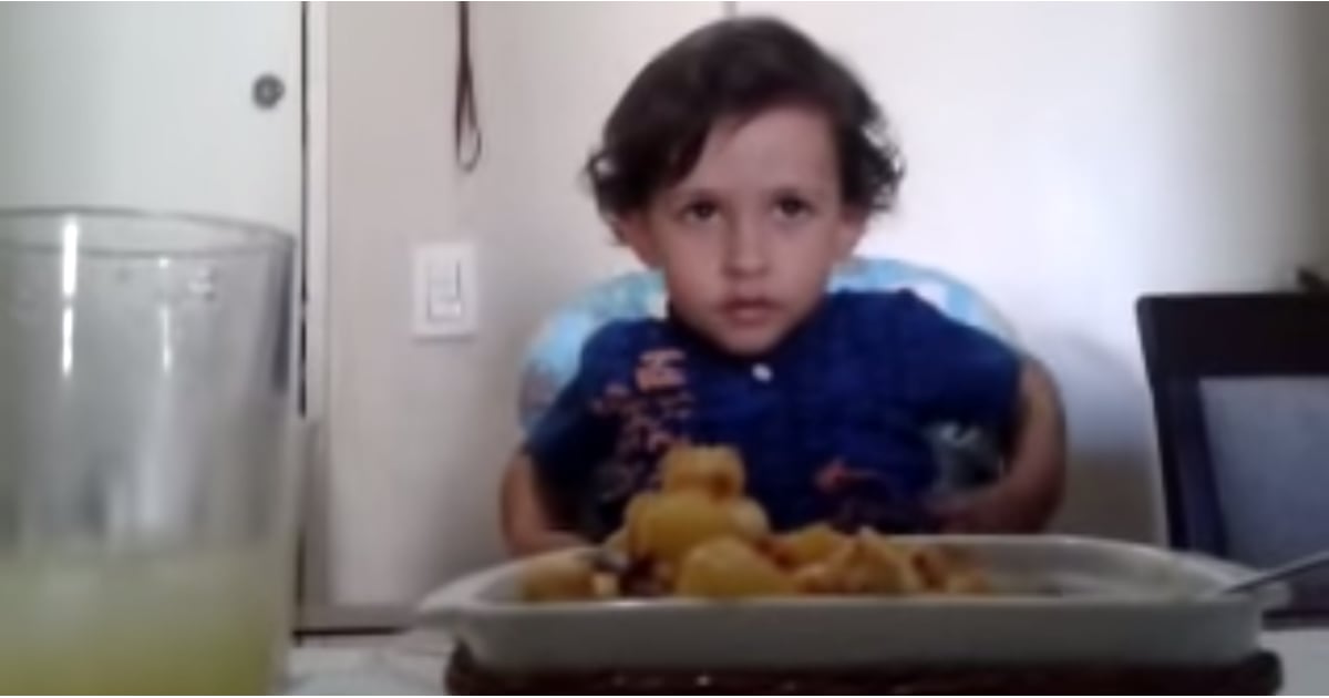 Adorable Vegetarian Boy POPSUGAR Family