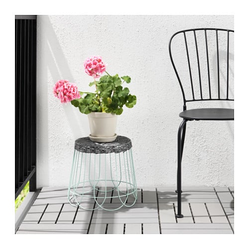 Gray-Green Plant Stand ($13)