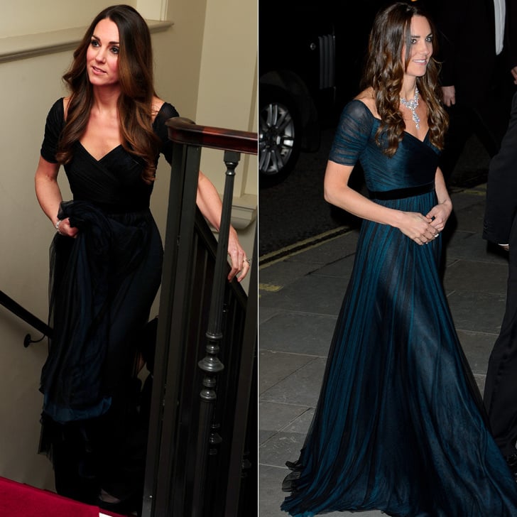 Kate Middleton in Jenny Packham