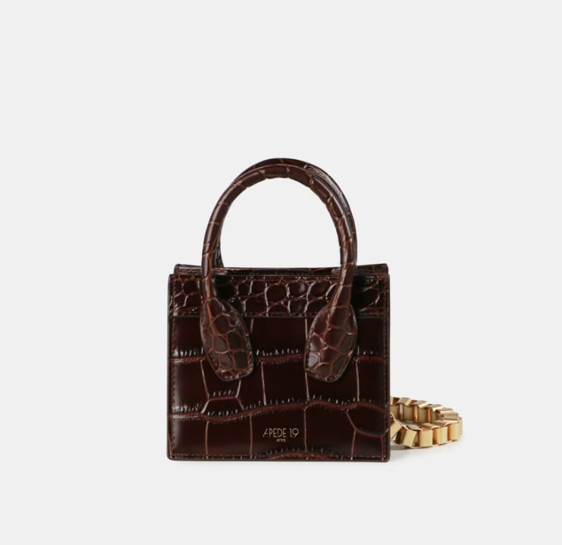 Nutella Croc Poker Face Mini Tote