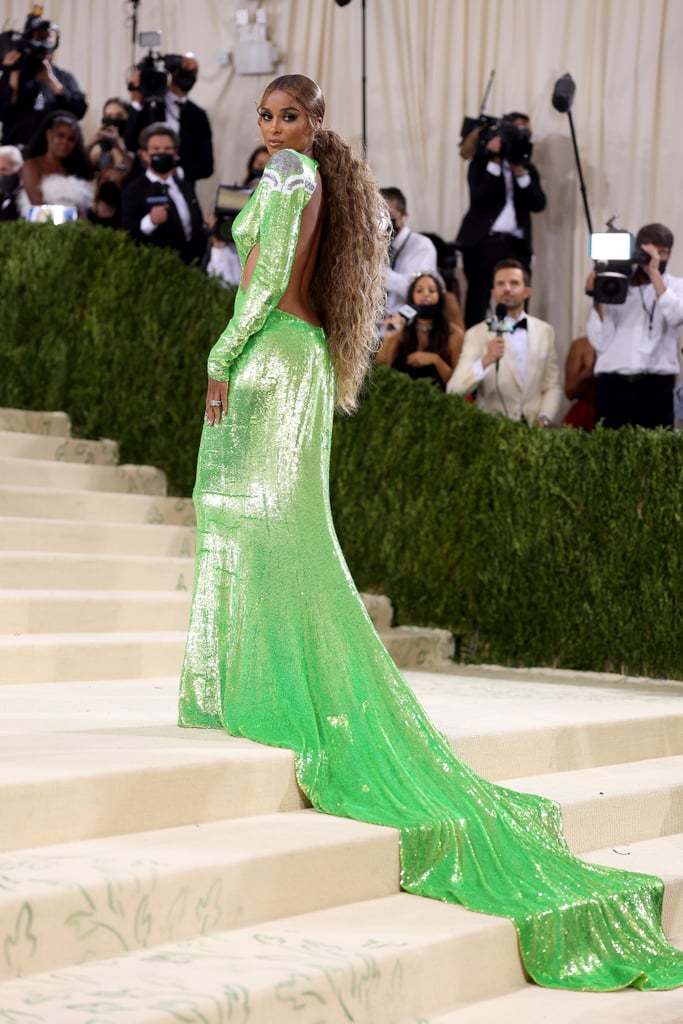 Ciara's Peter Dundas Jersey Dress at the 2021 Met Gala