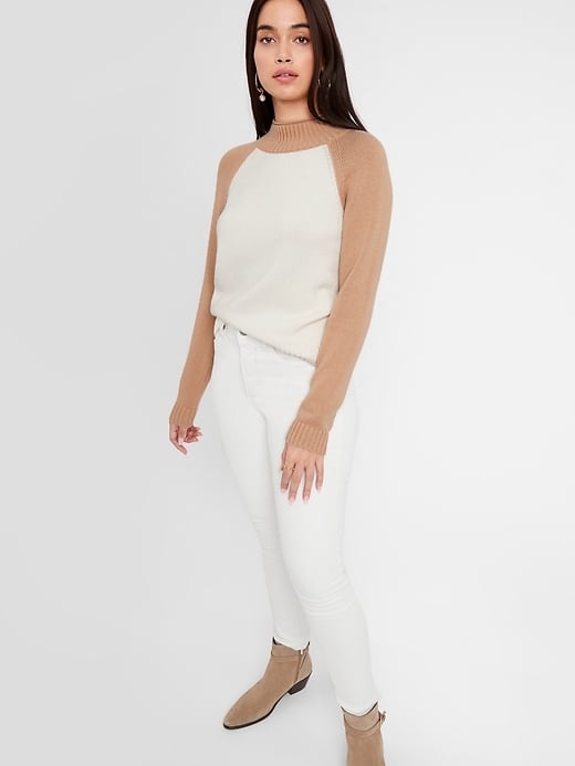 Banana Republic Chunky Color-Block Sweater