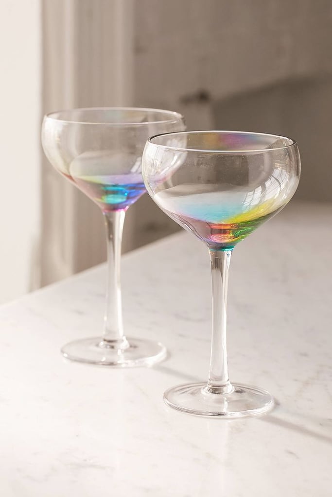 Rainbow Wine Glasses From Urban Outfitters