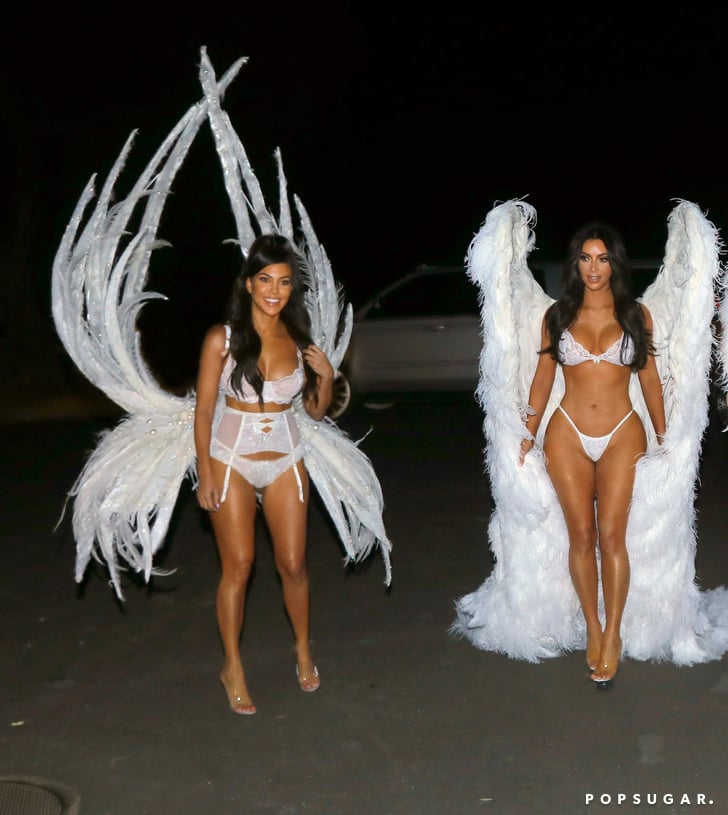 The Kardashians Victoria's Secret Angels Halloween Costumes POPSUGAR