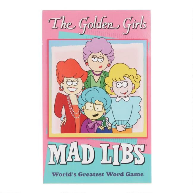 Golden Girls Mad Libs