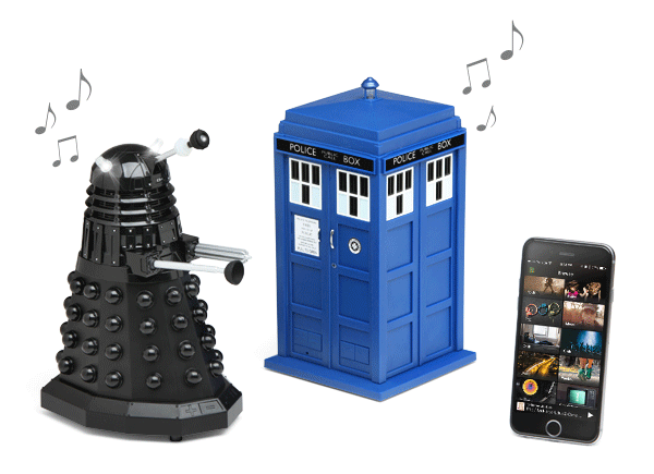 Doctor Who Bluetooth Speakers ($60, originally $130-150)