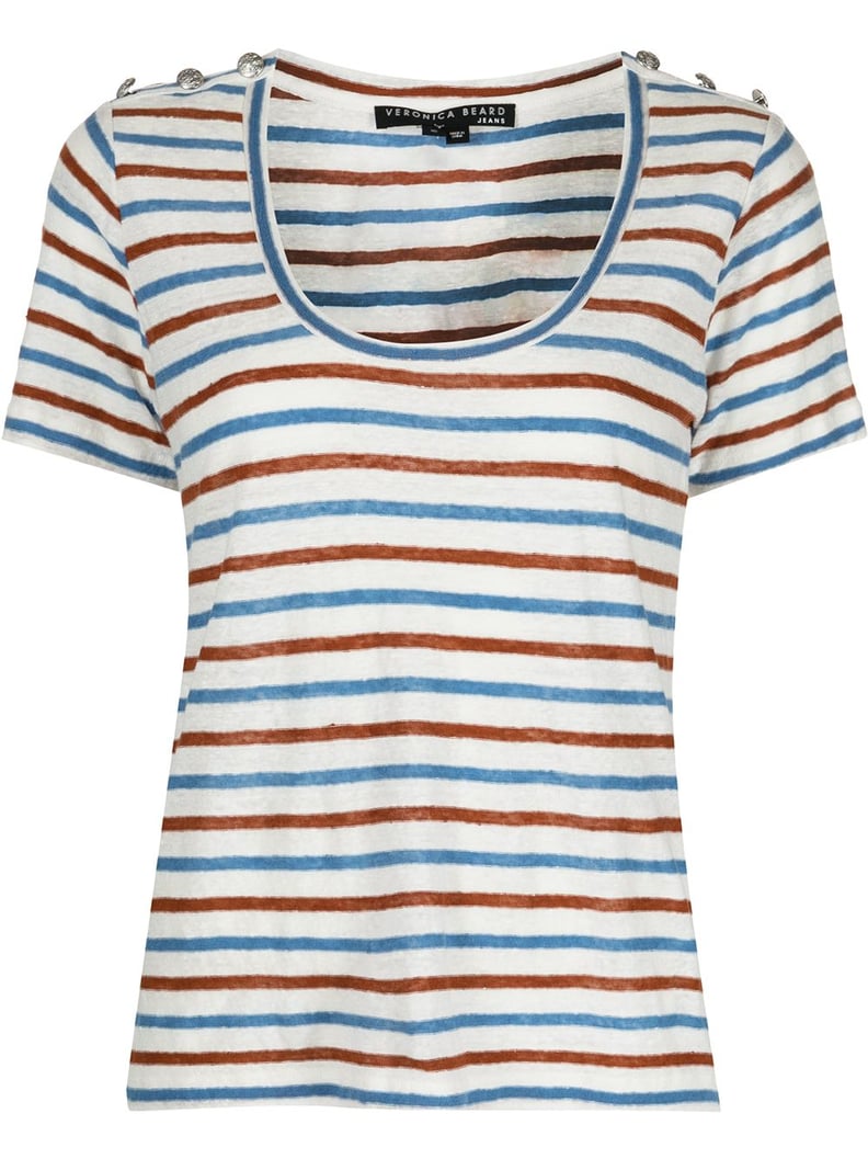 Linen Tees That Will Have Your Back All Summer | POPSUGAR Fashion