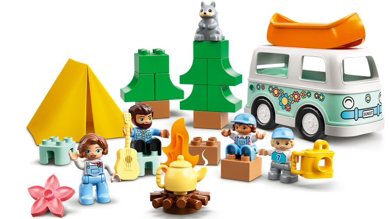 Lego Duplo Family Camping Van Adventure Set