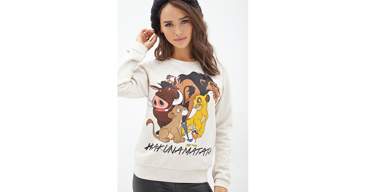 pull and bear lion king sweatshirt