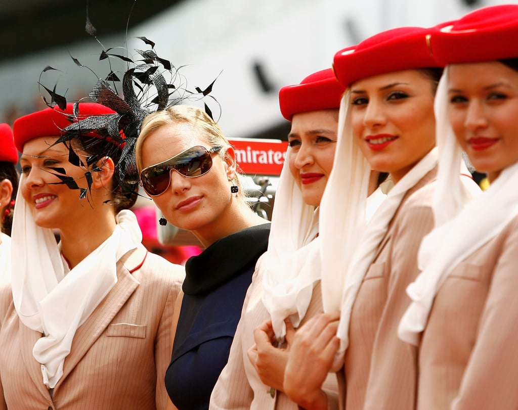 She watched during the 2009 Melbourne Cup Day in Australia.