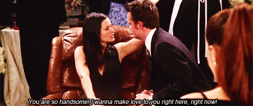 You're not afraid to show each other affection.