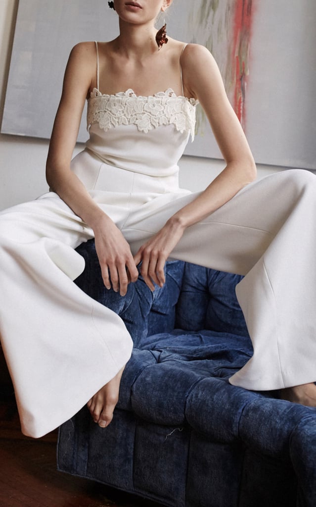 Shop the Look: The Lace-Trim Jumpsuit