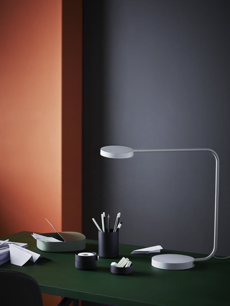 Stationary Set ($10) and LED Table Lamp ($40)