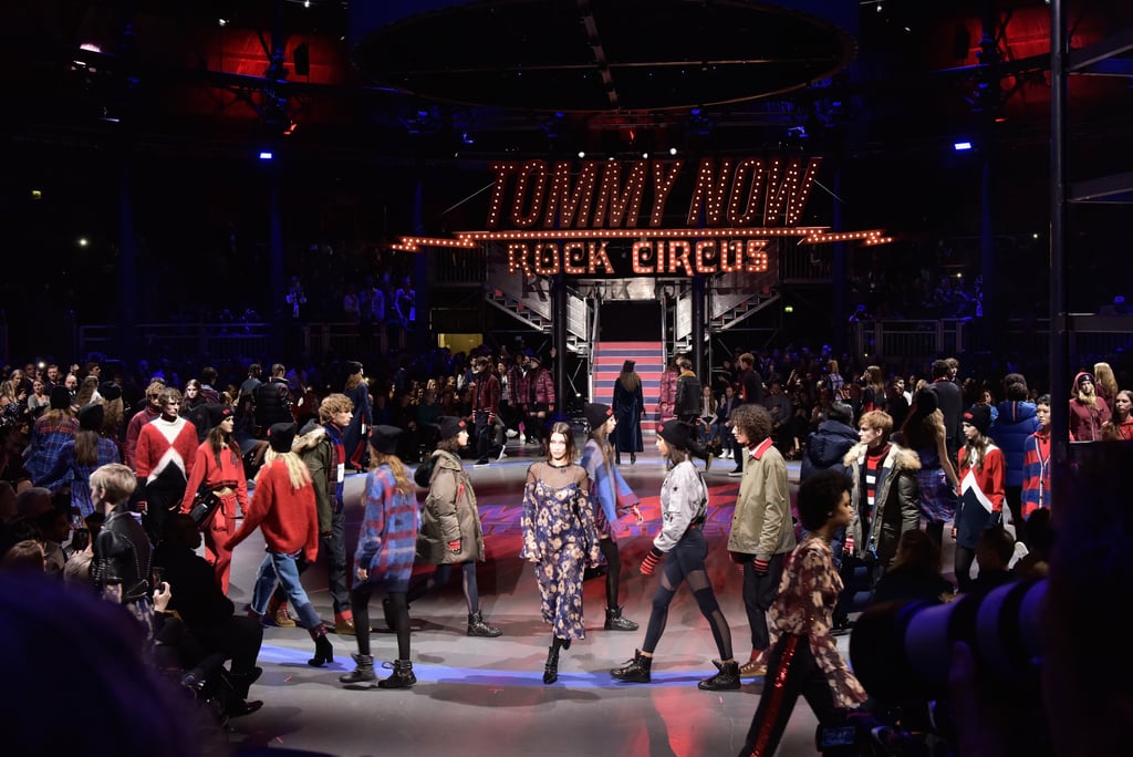 The Runway Was Set Up Like a Circus Tent