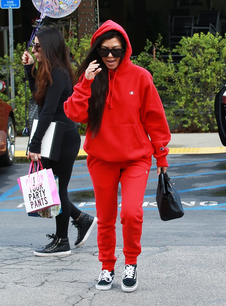 kim kardashian champion sweatpants