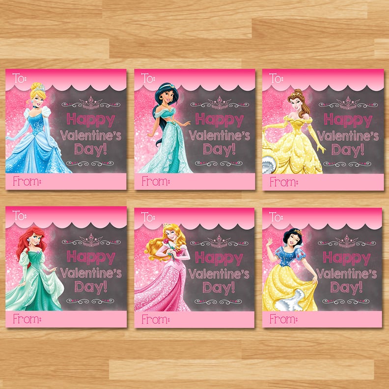 Classic Disney Princess Valentines