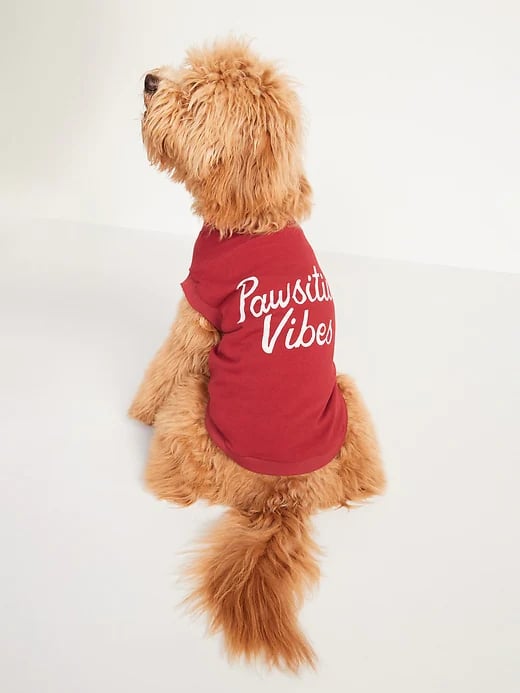 Old Navy Printed Jersey Tee for Pets — Pawsitive Vibes