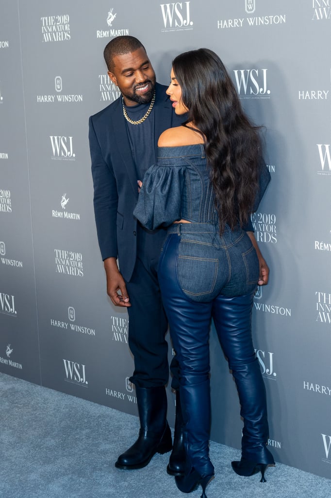 Kim Kardashian and Kanye West at the WSJ Mag 2019 Innovator Awards