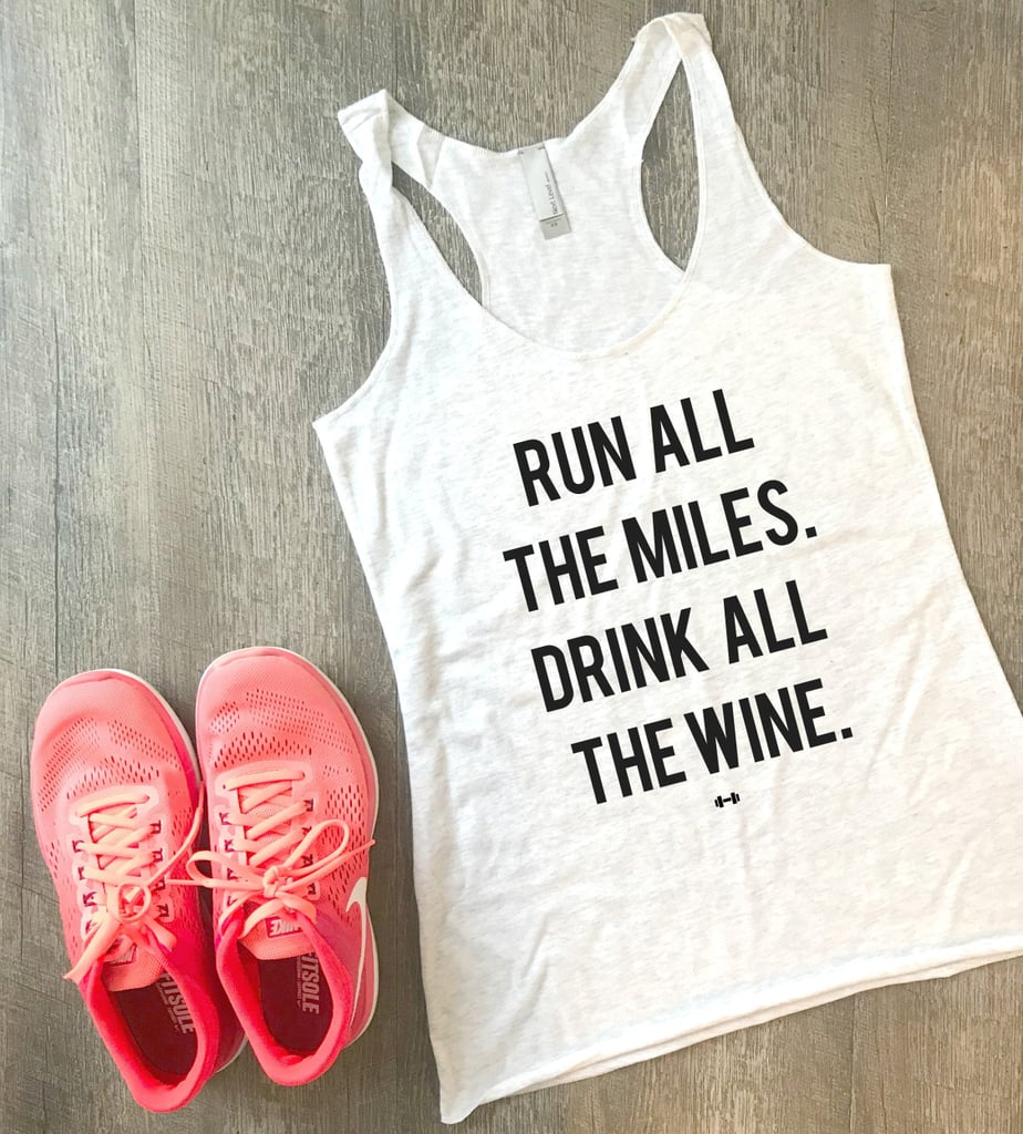 Run All the Miles Tank Top