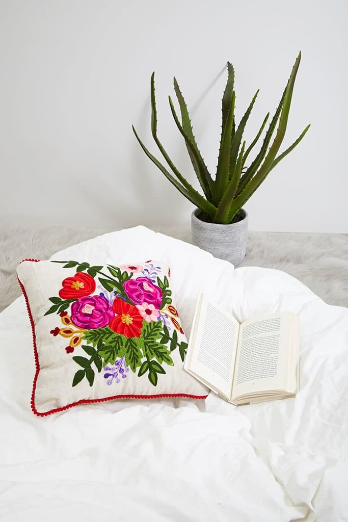 floral pillow