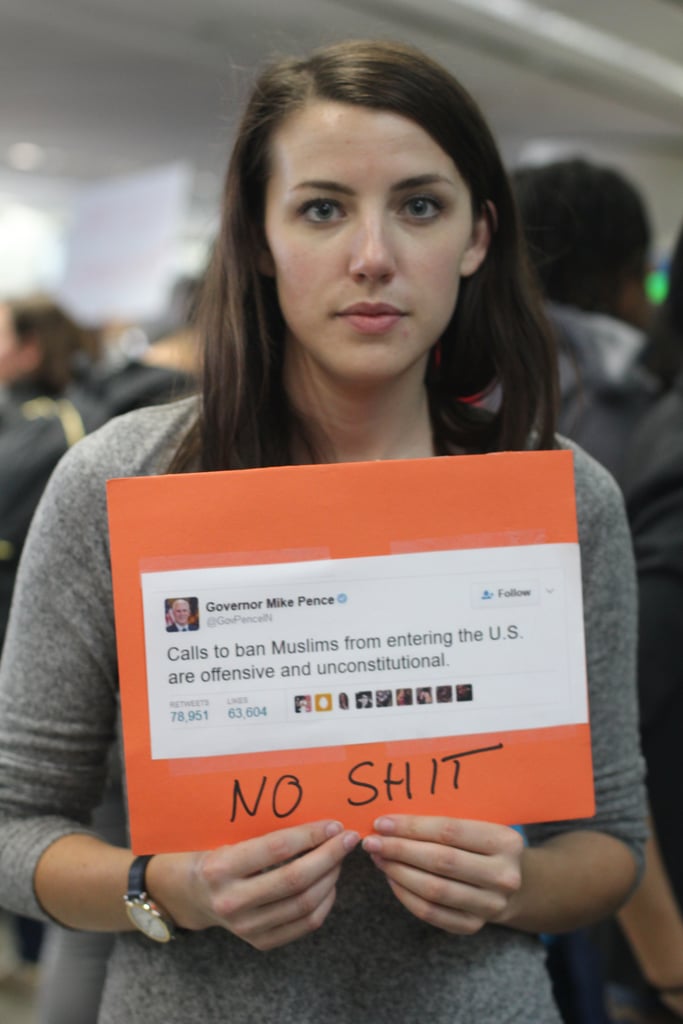 Photos From Trump Muslim Ban Protest