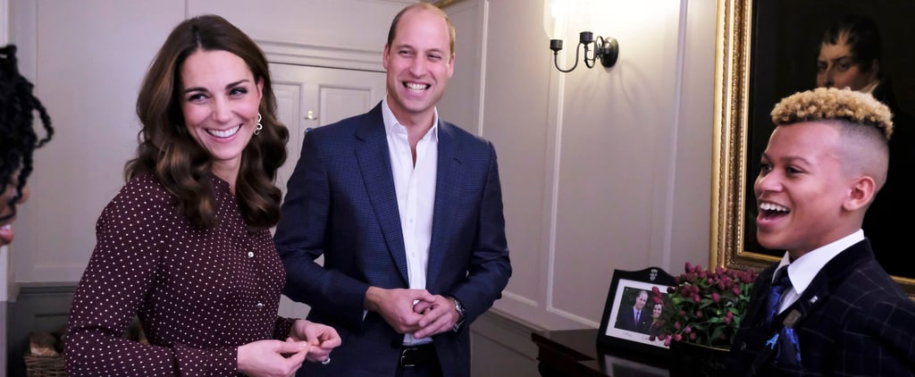 Kate Middleton Polka-Dot Whistles Dress October 2018