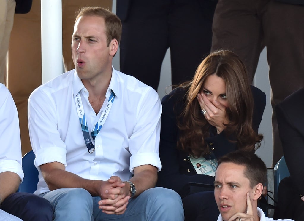 The Duke and Duchess of Cambridge at Commonwealth Games 2014