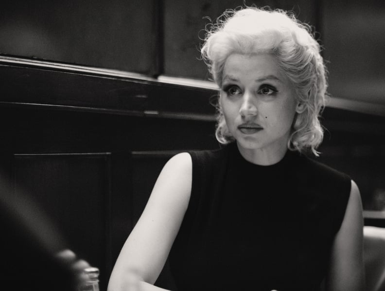 Ana de Armas as Marilyn Monroe in Netflix's Blonde.