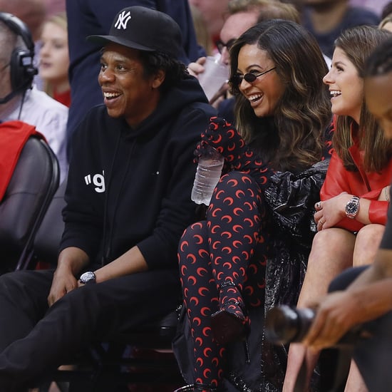 Beyoncé and JAY-Z at Houston Rockets Game Pictures May 2019