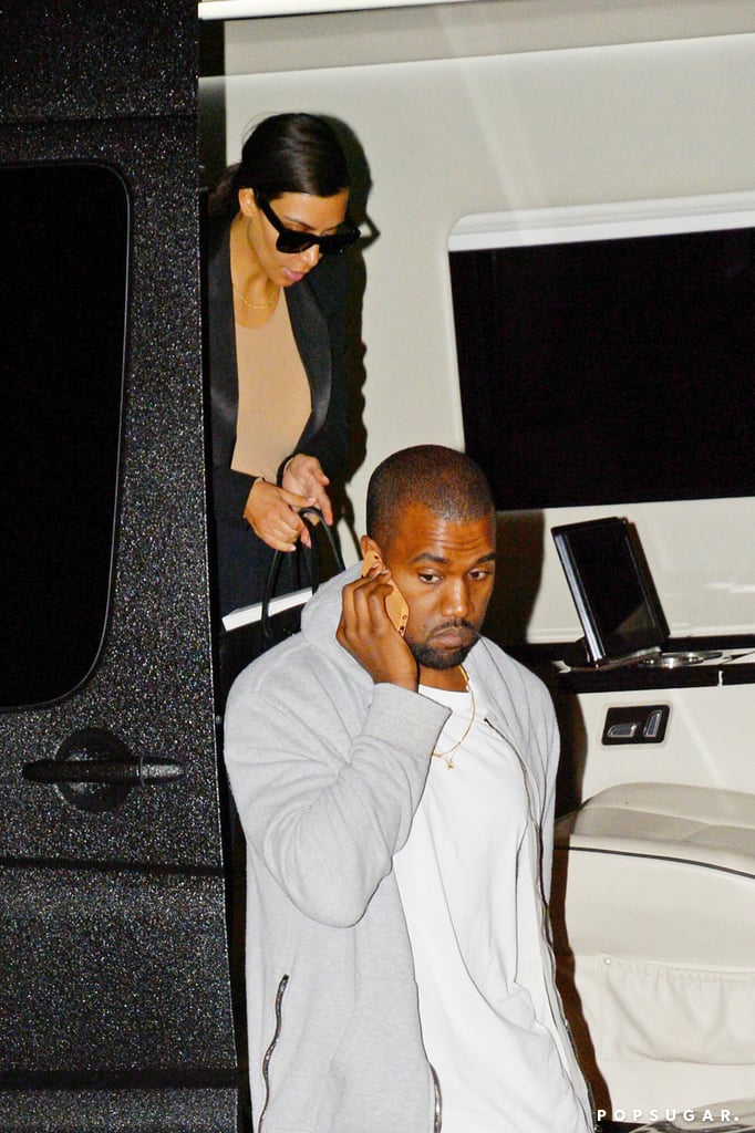 Kim Kardashian and Kanye West Before Met Gala 2014