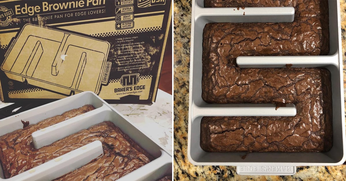 Baking Pan For Edge Brownies
