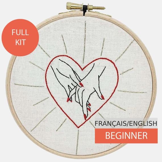 Modern Embroidery Kit