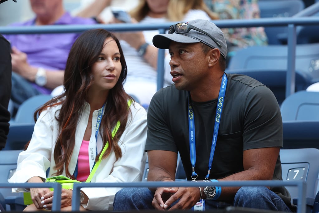 Tiger Woods and girlfriend Erica Herman at the US Open on Aug. 31.