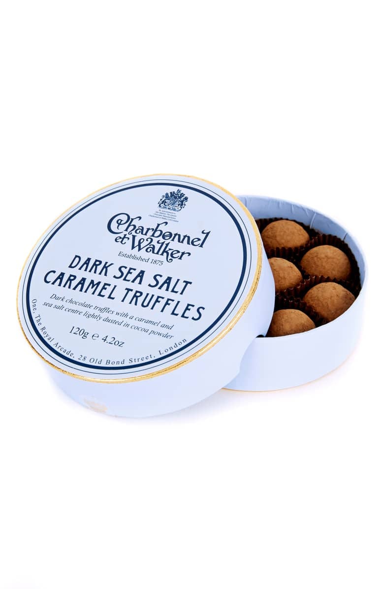 Charbonnel et Walker Flavored Chocolate Truffles in Gift Box