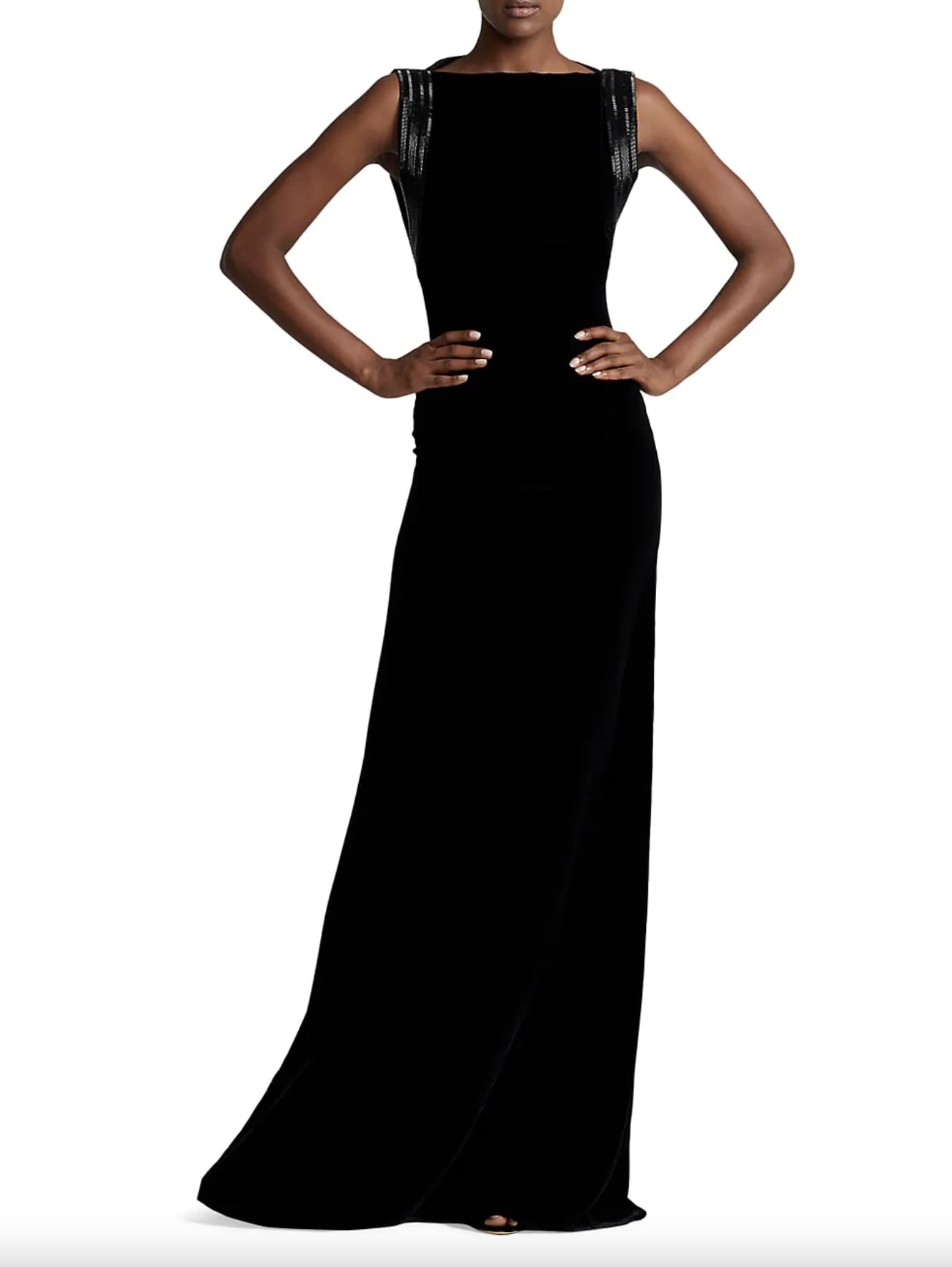 Shop Jennifer Garner's Ralph Lauren Dress | Jennifer Garner and Daughter  Violet Match in Black Dresses For White House State Dinner | POPSUGAR  Fashion Photo 7