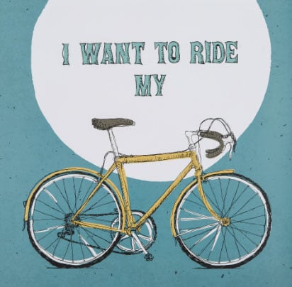 Edelvik – I want to ride my bike Poster