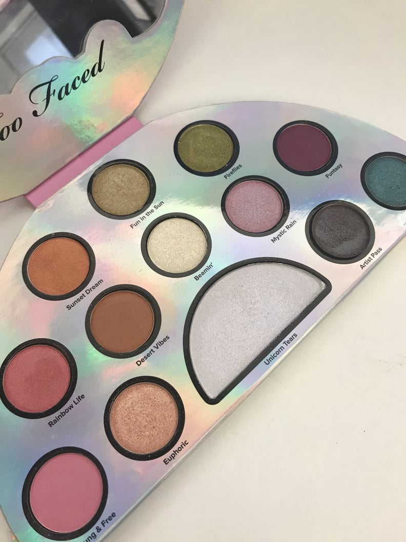 Too Faced Life's a Festival Peace, Love, and Unicorns Eye Shadow Palette ($42)