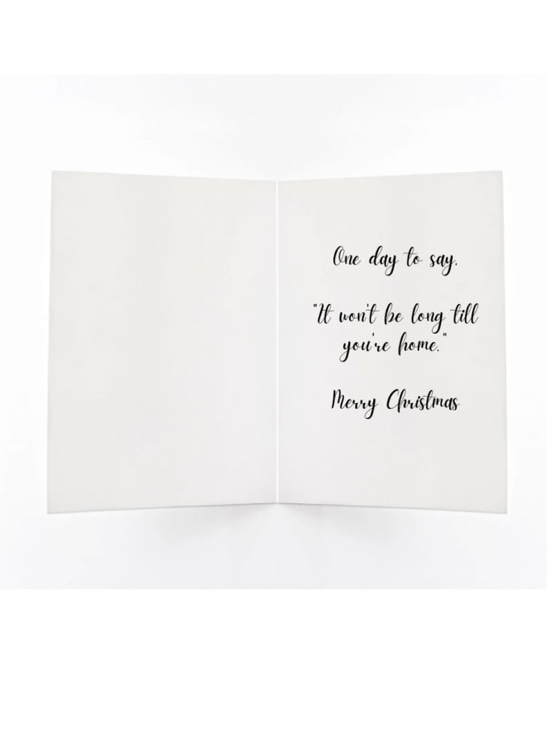 The Inside of the Christmas List Holiday Card