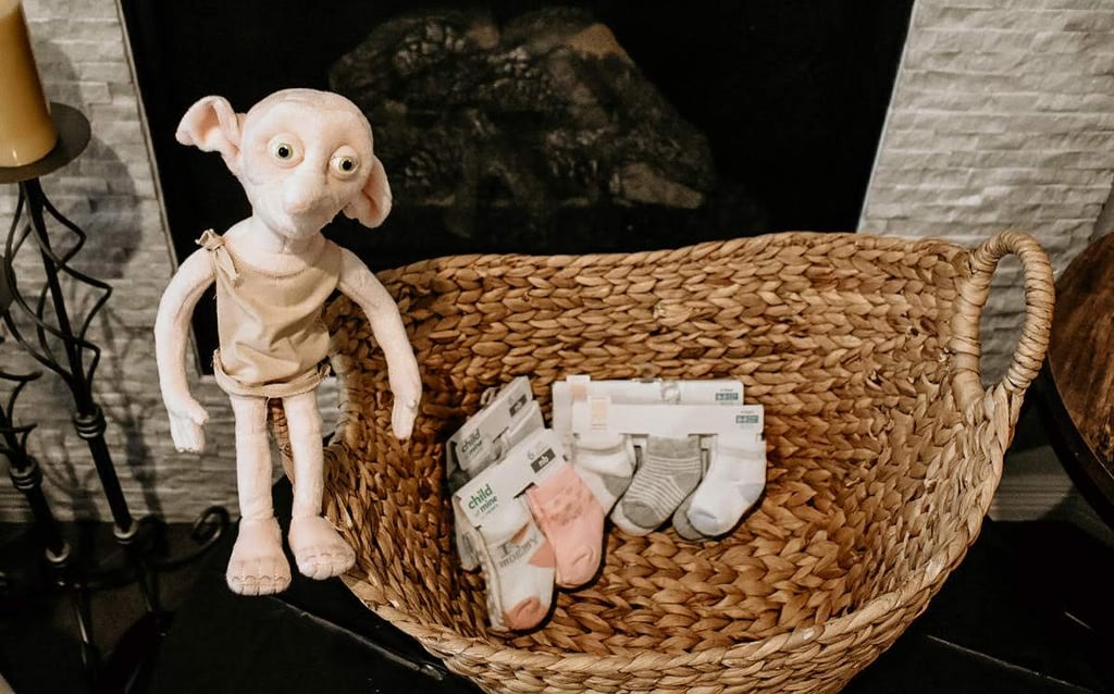 Look at Those Teeny Lil' Socks!
