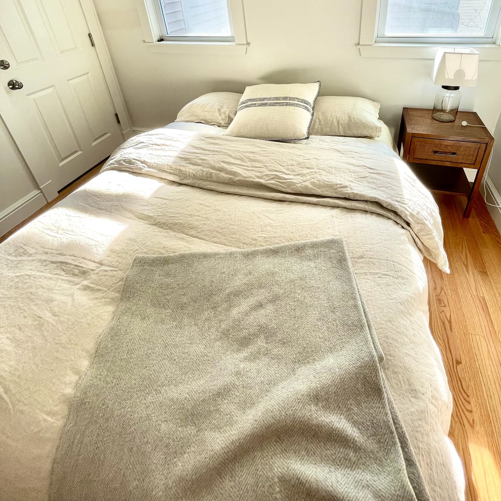 I Have Zero Regrets After Splurging on This Linen Duvet Cover