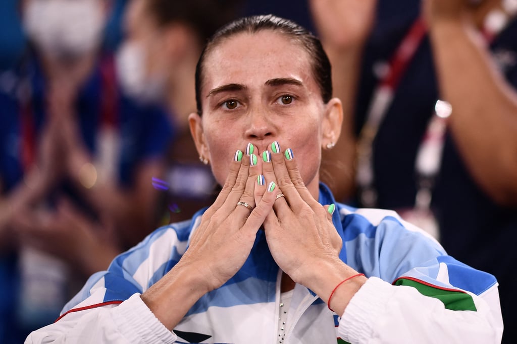 Photos: Oksana Chusovitina's Emotional Last Olympic Vault