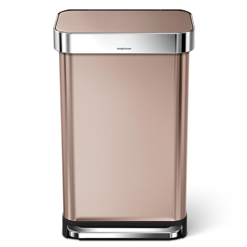 simplehuman Rose Gold Stainless Steel Step Can