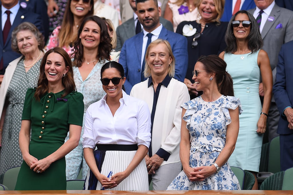 Meghan Markle and Kate Middleton at Wimbledon 2019 Pictures
