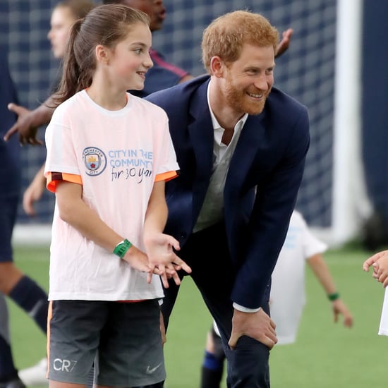 Prince Harry in Manchester, England, September 2017