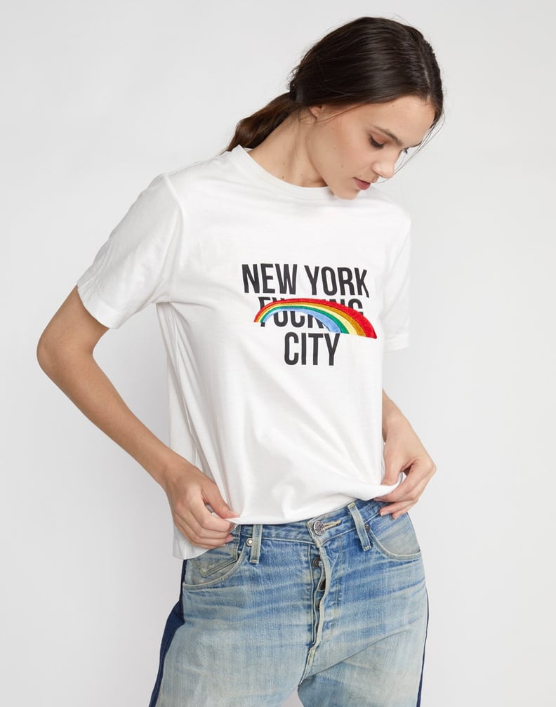 Cynthia Rowley New York Rainbow City Tee