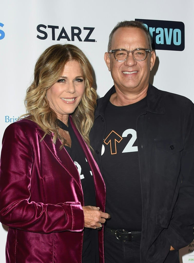 Pictured: Rita Wilson and Tom Hanks
