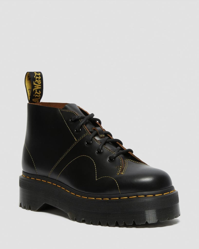 Dr. Martens Church Platform Monkey Boots | Doc Martens Outfits: How to ...