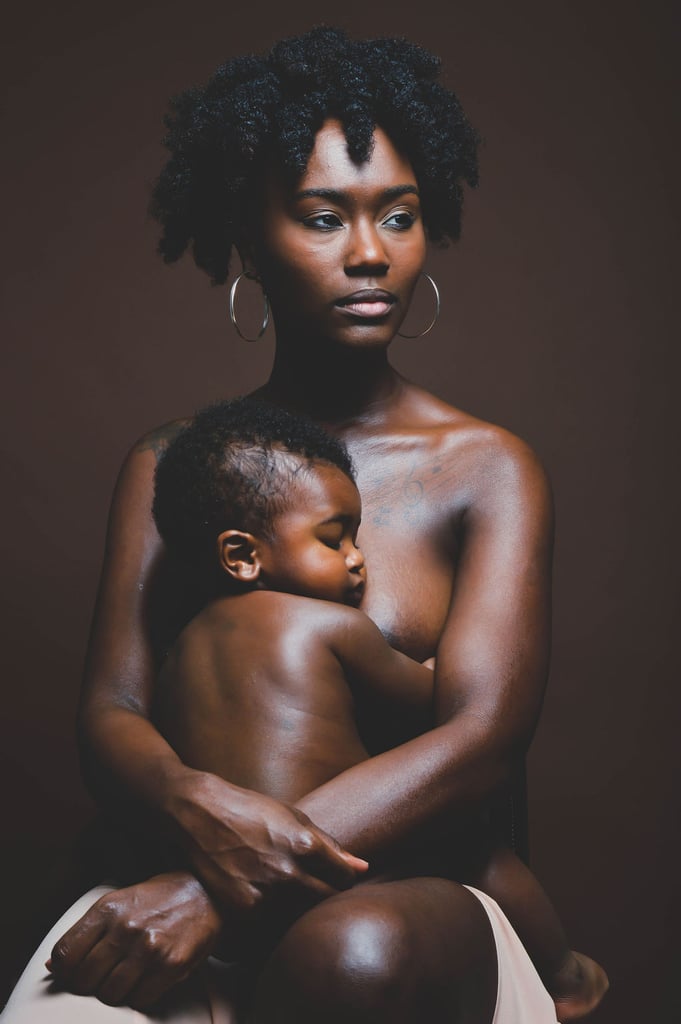 Mom's Empowering Breastfeeding Photo Shoot